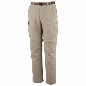 Columbia Pantalones Largos Silver Ridge™ Convertible Hombre Kaki (708AZMTRG)